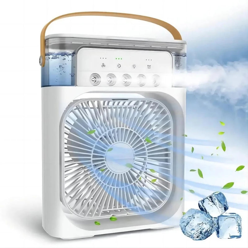 VENTILADOR PORTÁTIL ICE MAX COM UMIDIFICADOR E REFRIGERAÇÃO DE AR